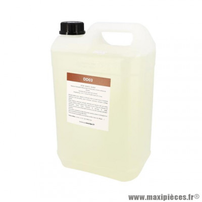 Détergent nettoyeur-bac ultrasons professionnel dd03 5L dégraisse désoxyde à diluer 2 à 5%