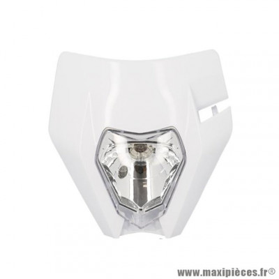 Tête de fourche Blanc Universel Type KTM