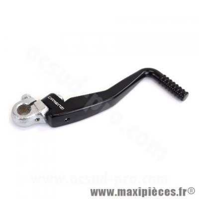 Kick de démarrage HQ noir anodisé pour Derbi Senda Euro2 Euro3 Euro4