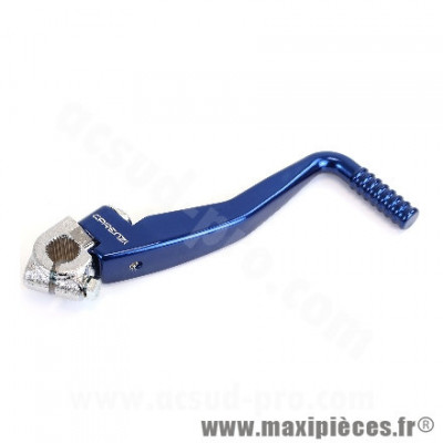 Kick de démarrage Carenzi HQ bleu anodisé pour Minarelli 50 AM6, Beta 50 RR, Yamaha 50 DT, Peugeot 50 XPS, Generic 50 Trigger, CPI 50 SM, Sherco 50 SM-R, SE-R