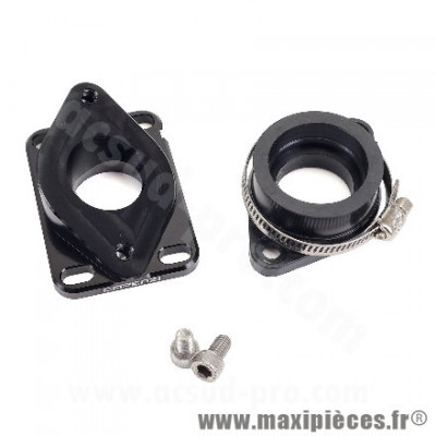 Kit pipe d'admission Racing 28 mm pour Derbi AM6 (carburateur PWK 26-28 mm)