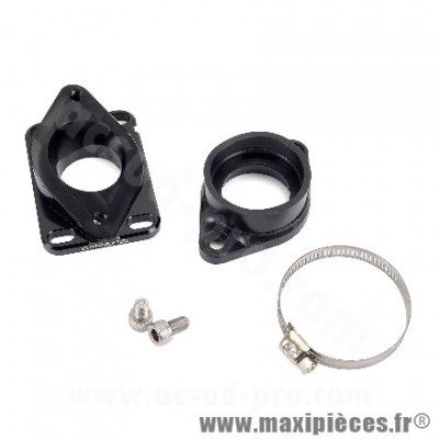 Kit pipe d'admission Racing 30-34 mm pour Derbi AM6 (carburateur PWK 30 mm)