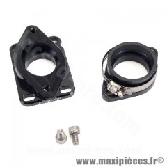Kit pipe d'admission Racing 30-34 mm pour Derbi AM6 (carburateur PWK 34 mm)