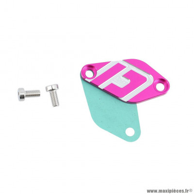 Obturateur pompe à huile Mecaboite Doppler V2 rose pour AM6 Derbi Euro2 Euro3 Euro4