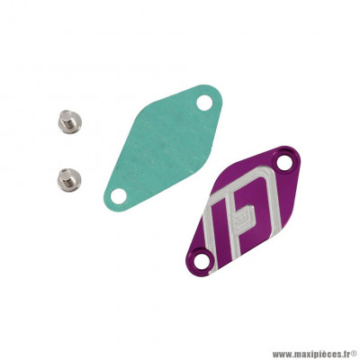 Obturateur pompe à huile Mecaboite Doppler V2 violet pour AM6 Derbi Euro2 Euro3 Euro4