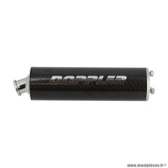 Pot d'échappement Doppler Carbone (adapté 103 SP/MVL/VOGUE/SPX/RCX/MBK 51)