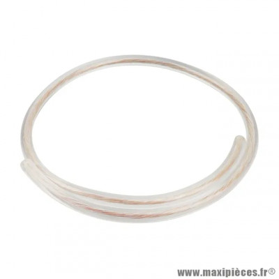 Fil de bougie 6 mm transparent 50 cm