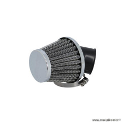 Filtre à air acier D.38 coude 45°