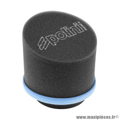 Filtre à air Polini 203.0175 fixation droite avec adaptateur diamètre 28-35-42-45-49-55 mm