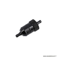Filtre à essence démontable D6,5 noir