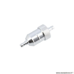 Filtre à essence démontable D6,5 aluminium