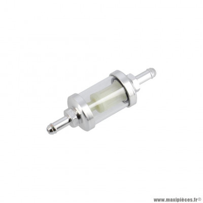 Filtre à essence aluminium transparent lavable D7