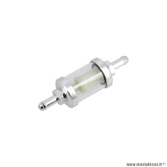 Filtre à essence aluminium transparent lavable D7