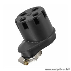 Filtre à air droit décentré pour Peugeot 103 (carburateur PHBG diamètre 32 mm)