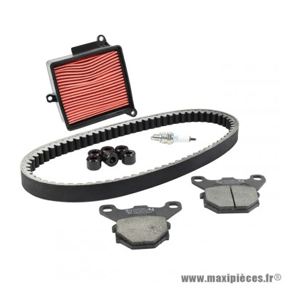 Plaquettes de frein 6 pièces pour KYMCO 125 Agility 16 pouces 2008+