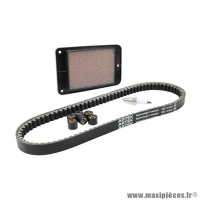 Kit entretien maxiscooter 4 pièces pour Peugeot 125 Tweet 2010+