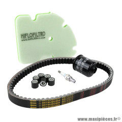 Kit entretien maxiscooter 5 pièces pour Piaggio 125 MP3 2006+, X8 2005 à 2007