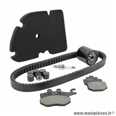 Kit entretien (Pack 7 pièces) pour Piaggio 125 Vespa GTS 4T 2007-2015
