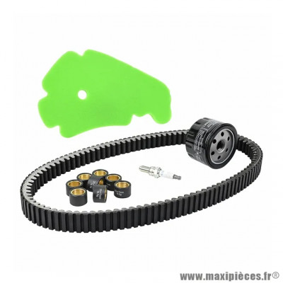 Kit entretien maxiscooter 5 pièces pour Piaggio 400 MP3 2007-2013