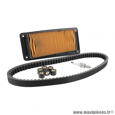 Kit entretien maxiscooter 4 pièces pour Sym 125 GTS 2005-2009, 125 GTS EVO 2013-2014