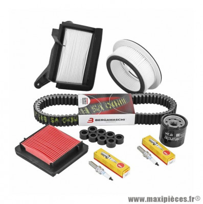 Kit entretien maxiscooter 8 pièces pour Yamaha 560 TMAX 2020 à 2021