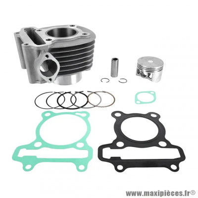 Cylindre maxiscooter diamètre 52,4 mm pour Sym 125 Fiddle 2, Jet 4, Symphony, Orbit 2,3 - Peugeot 125 Tweet, 125 Django, Speedfight 3