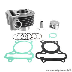 Cylindre maxiscooter diamètre 52,4 mm pour Sym 125 Fiddle 2, Jet 4, Symphony, Orbit 2,3 - Peugeot 125 Tweet, 125 Django, Speedfight 3