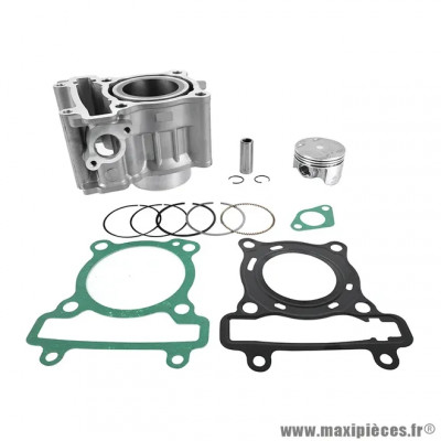 Cylindre maxiscooter 52,4 mm pour Yamaha 125 XMAX 2006-2020, XCITY 2008+, MBK 125 Skycruiser 2006+, Cityliner 2009-, Vent 125 4T LC Derapage 2018+