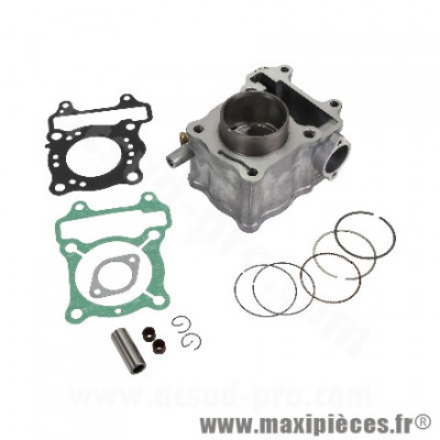 Cylindre maxiscooter Ø52,5 mm (axe Ø14) OEM : 12100-KGF-910 pour Honda 125 Dylan, Nes@, Pantheon, PS, SH 2001-2012, Swing / Keeway 125 Outlook 125cc