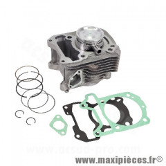 Cylindre maxiscooter 58 mm (axe Ø14) pour Piaggio Fly / Liberty Iget 150cc / Vespa GTS / Sprint / LX / S 3V 4T AC (OEM : B018012 - 1A001989 - 1A000770)