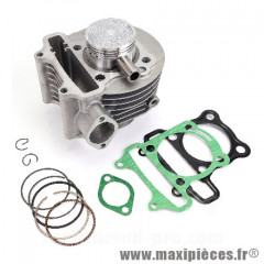 Cylindre maxiscooter axe de Ø15 piston plat Ø52,4 pour Kymco 125 Agility 4T, People 4T, Super 8 4T
