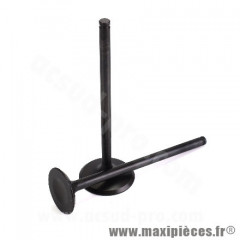 Soupapes maxiscooter 350-400cc pour Piaggio Beverly, MP3, X10 2012> (OEM : 880601 + 880602)