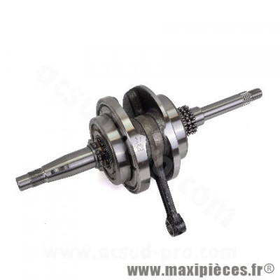 Embiellage maxiscooter 4T adaptable pour Honda 125 SH 2001-2012, 125 Dylan, 125 Nes@, 125 Pantheon, 125 PS, 125 Swing (axe Ø14) (OEM : 13000-KGF-910 - 13000-KGG-910)