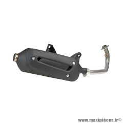 Pot d'échappement type origine TECNIGAS NEW MAXI 4 pour Yamaha 125 XMAX 2010-2016 (homologué CE)