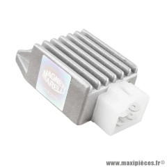 Régulateur de tension 50 A adaptable pour Beta 50 RR AM6 2007-2010, 125 RR 2005-2007, HM 50 CRE Baja-Dérappage 2006-2013, MBK 50 Booster 2004-2013, Yamaha 50 BW's 2004-2013
