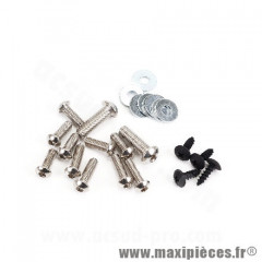 Kit vis carrosserie argent pour Rieju MRT 50CC