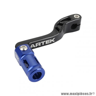 Sélecteur de vitesse alu CNC noir-bleu (pliable) pour Minarelli 50 AM6, Beta 50 RR, Rieju 50 MRT, Sherco 50 SM-R, SE-R