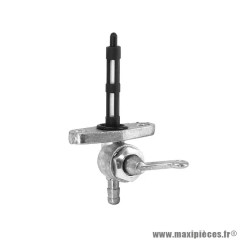 Robinet d'essence adaptable 50 à boîte avec entraxe 34 mm, durite 6 mm pour Beta 50 RR Enduro 2T 2004+, RR Enduro Factory 2004-2017, RR Motard 2018+, Sherco 50 SE-R Enduro 2013-2017