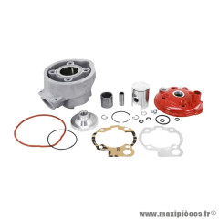 Haut moteur 50 à boîte Alu Airsal Culasse à plot pour Minarelli 50 AM6, MBK 50 X-Power, Yamaha 50 TZR, Peugeot 50 XPS, Rieju 50 RS1, Beta 50 RR, Aprilia 50 RS 1995-2005