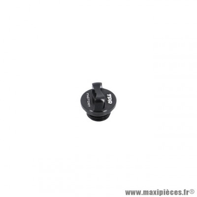Bouchon huile Alu TPR noir pour AM6