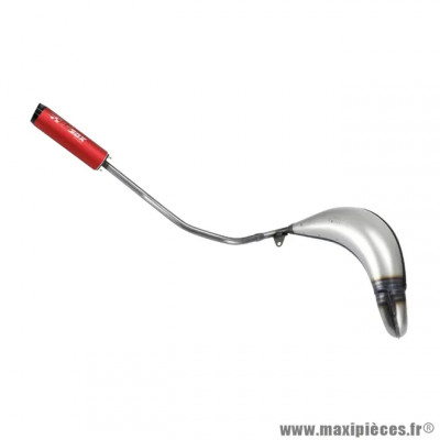 Pot d'échappement TECNIGAS E-NOX EVO 2 rouge acier pour Fantic 50 Enduro XE, Motard XM 2021+ Euro 5