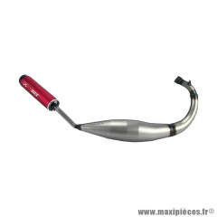 Pot d'échappement TECNIGAS XS 2 silencieux rouge pour Beta 50 RR, Rieju 50 MRT, MRX, RR (passage bas)