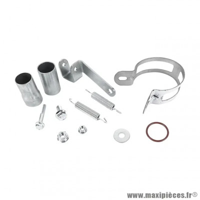 Fixation pot 50 à boîte TECNIGAS E-BOX 2 pour RIEJU 50 MRT (passage bas) (kit accessoire montage)