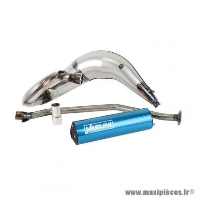 Pot d'échappement TUB807TD-D72 passage haut droit pour Sherco 50 SE-R, SE-RS, SM-R, SM-RS
