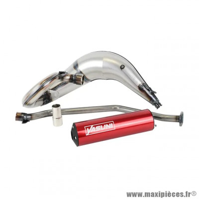 Pot 50 à boîte TUB807TE-D72 silencieux rouge pour Sherco 50 SE-R, SE-RS, SM-R, SM-RS