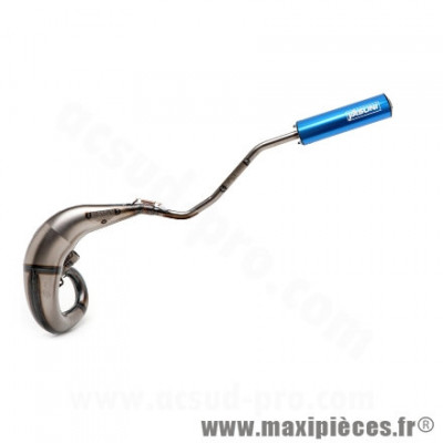 Pot d'échappement TUB807TD alu adapté Rieju MRT, MRT PRO, MRT REPLICA, MRT SM, MRT SM PRO, MRT SM TROPHY