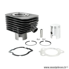 Kit cylindre piston 50 type origine Cyclo avec dimensions 38 mm, axe piston diamètre 10 mm pour Piaggio 50 Ciao Px (Diam 38 Mm