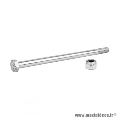 Axe moteur cyclo adaptable 8 mm L 137 mm MBK 51