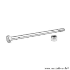 Axe moteur cyclo adaptable 8 mm L 137 mm MBK