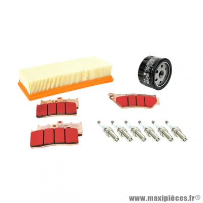 Plaquettes de frein 11 pièces adaptable BMW K 1600 GT 2010+, K 1600 GTL 2010+